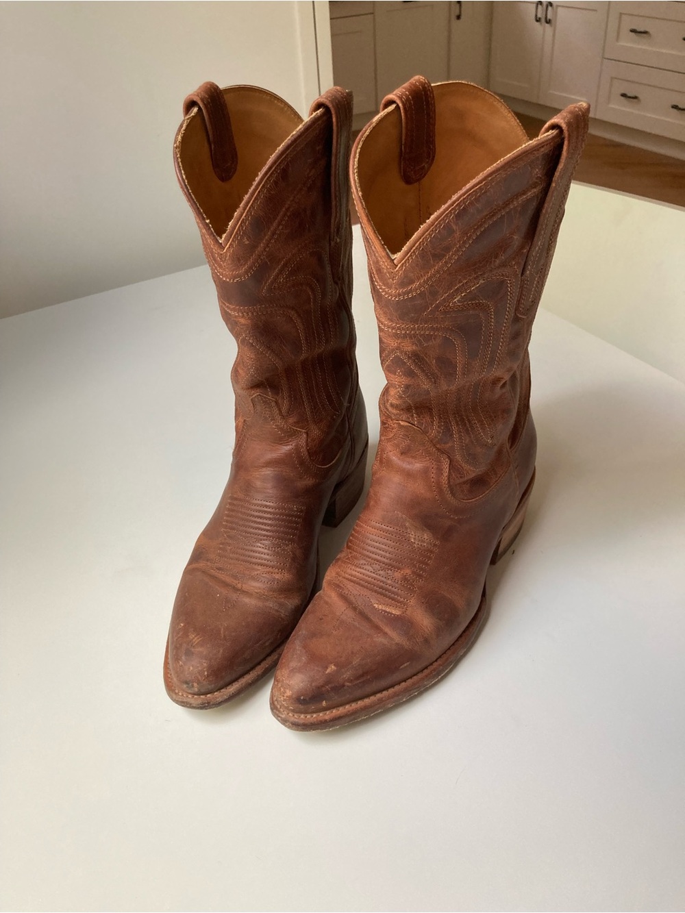 Tecovas Brown Leather Jamie Boots